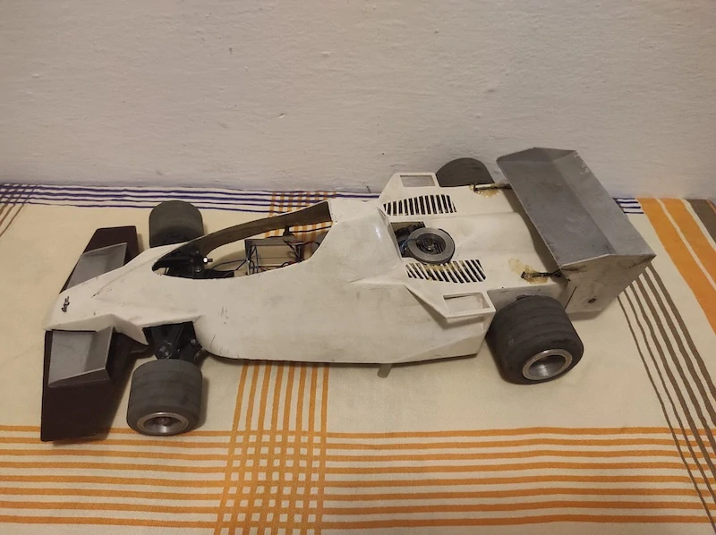 Retro RC formule – nálezový stav