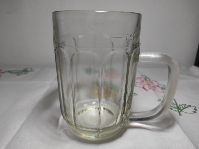 Retro pivní sklenice PIŠKOT K - 0,5L