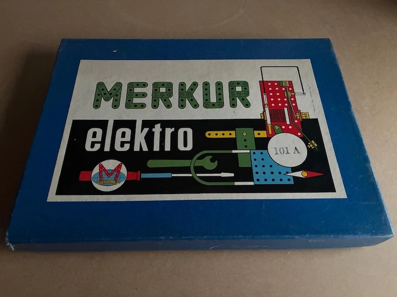 Retro stavebnice MERKUR 101A – ČSSR