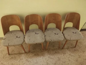 TON židle Oswald Haerdtl – sada 4 kusů