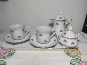 Kávová přátelská souprava - Leander 1946 