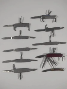 Konvolut kapesních zavíracích nožíku 10 ks