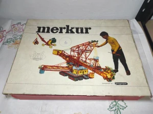 Stavebnice Merkur – retro set (3 patra)