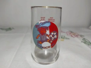 Retro sběratelská sklenice - Mexico 86