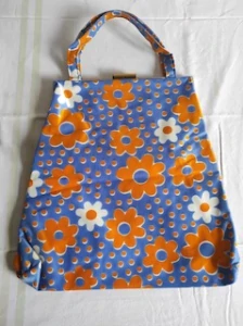 Retro nákupní taška se zapínáním