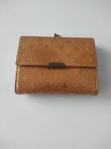 Retro kožená dámská peněženka