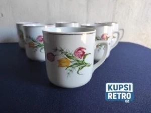 Retro hrničky 6 ks 
