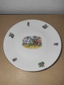 Dětský porcelánový talíř Dr. Bolíto 