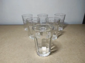 Retro poctivé hospodské panáky K - 5 cl