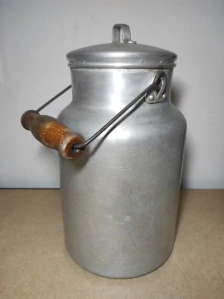Retro hliníková bandaska - 3l
