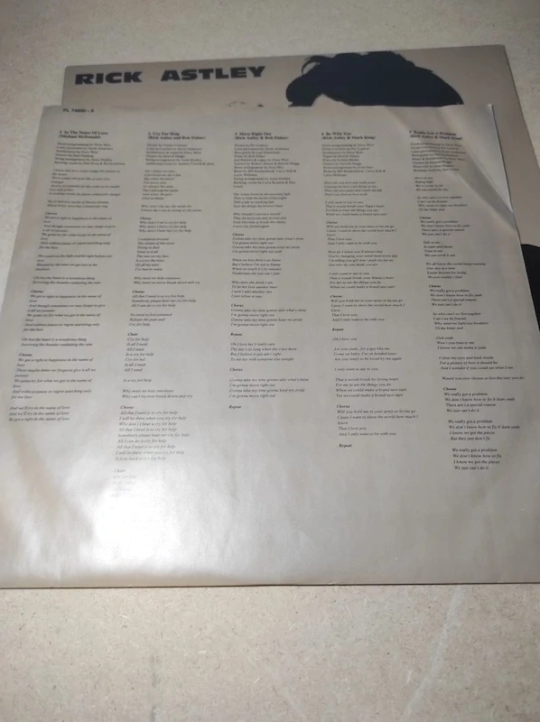LP Rick Astley - Free