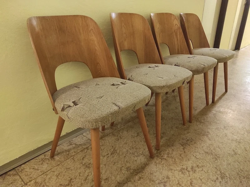 TON židle Oswald Haerdtl – sada 4 kusů