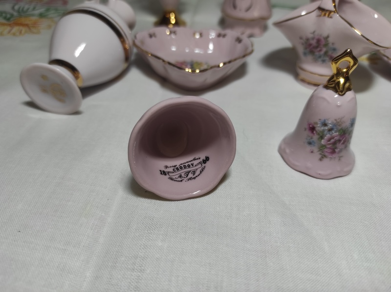 Mix růžový porcelán 