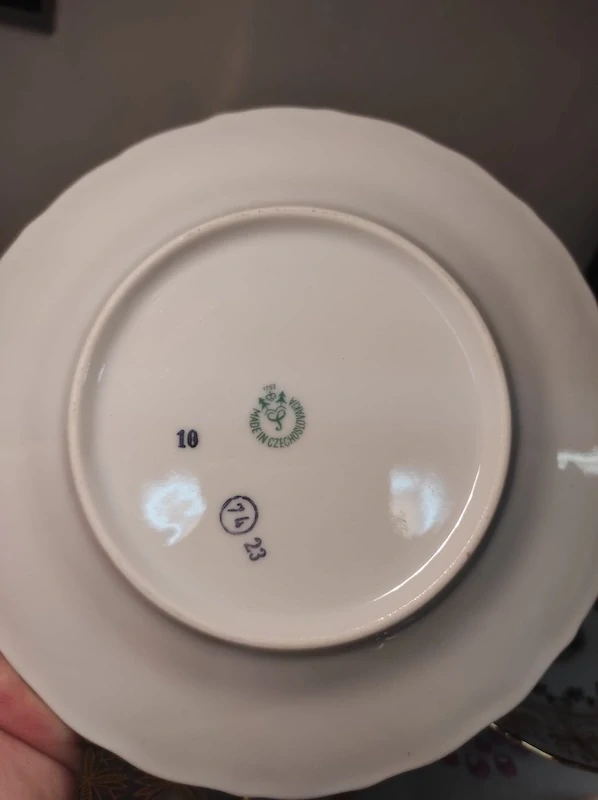 Dezertní talíře - Tři grácie - Horní Slavkov 