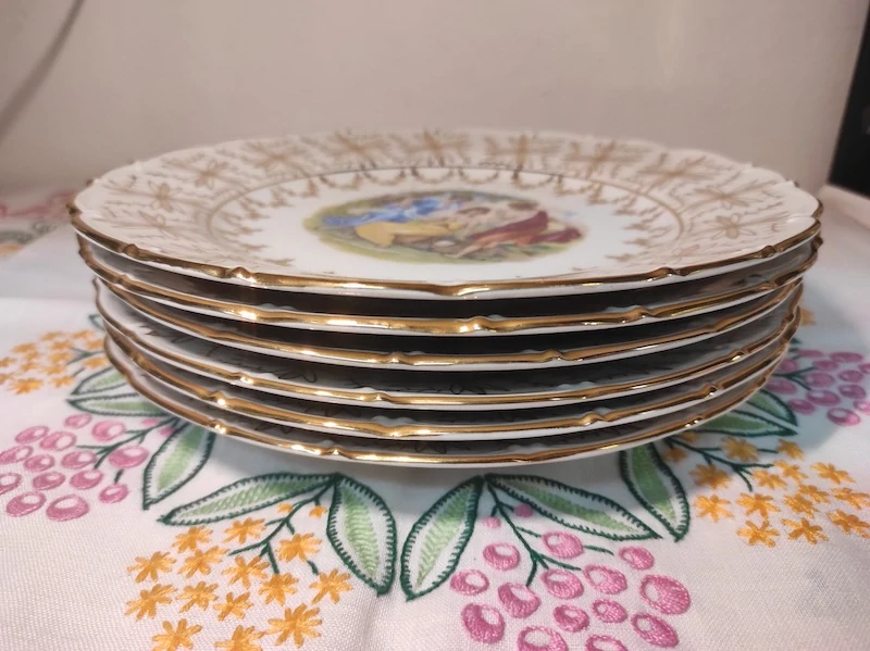 Talíře - Tři grácie - Horní Slavkov 