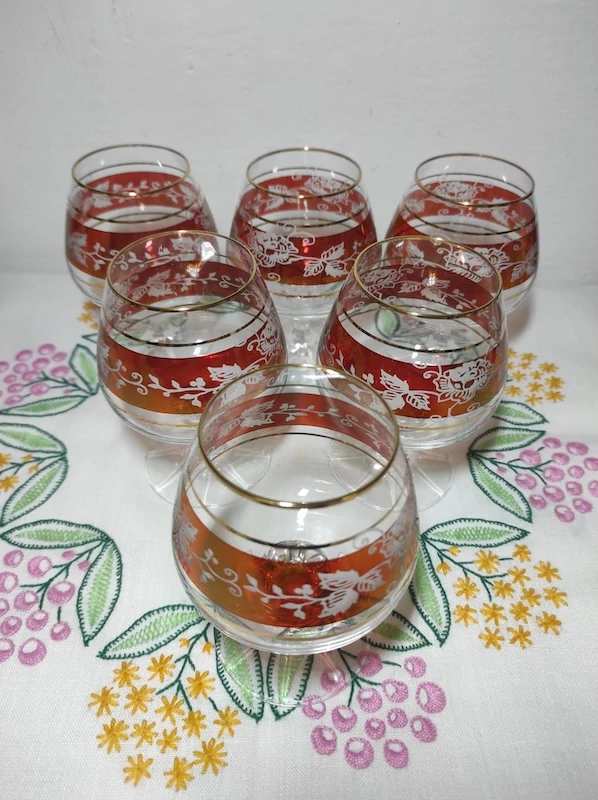 Sada skleniček na koňak 