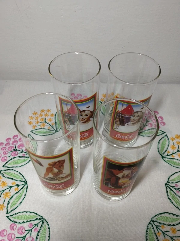Skleničky - Coca Cola 