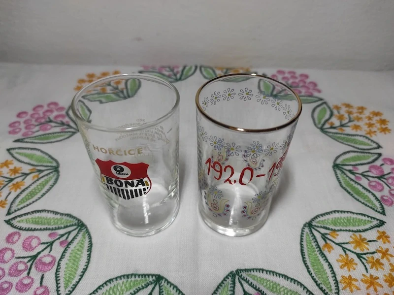 Retro skleničky 