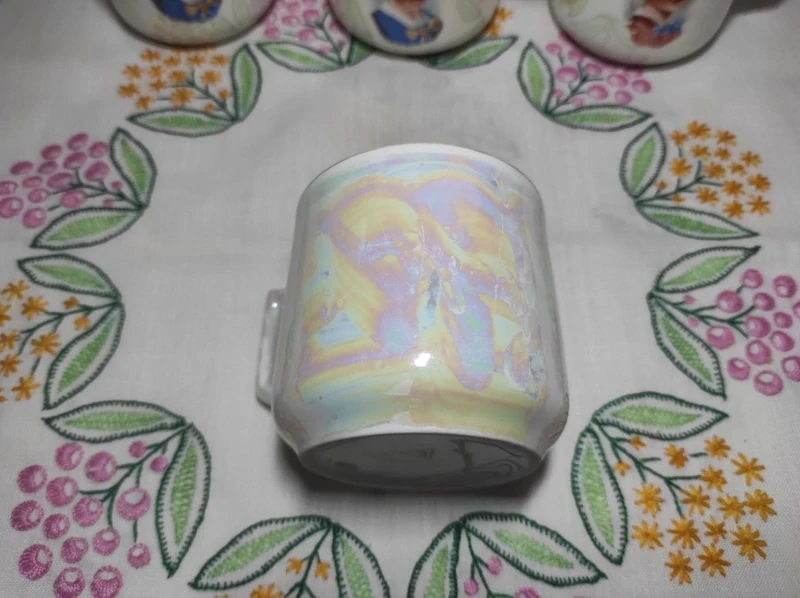 Staré porcelánové hrnky 6 ks