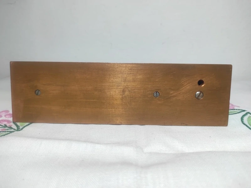 Hornický kahán na podstavci 