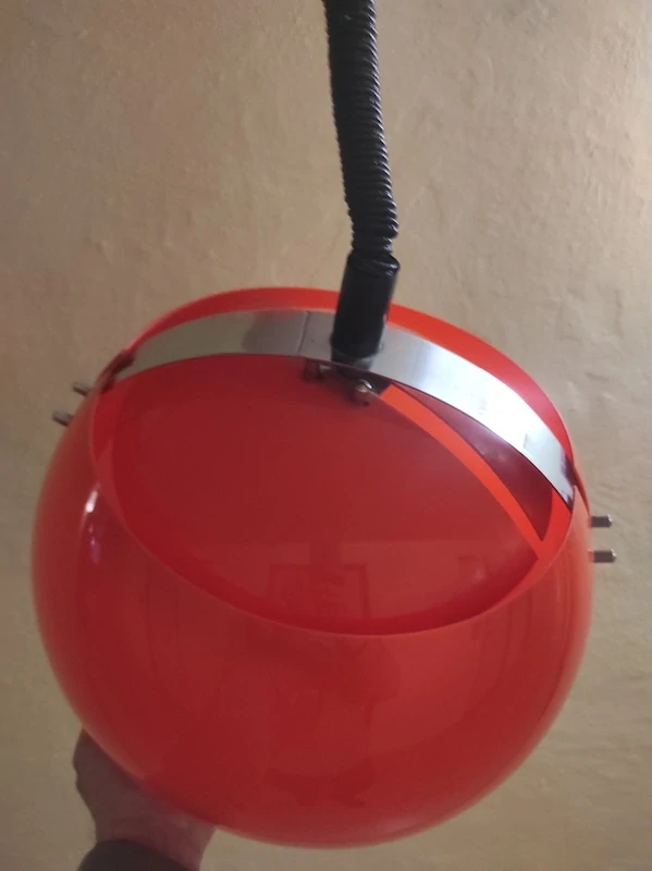 Retro stahovací lustr Sijaj Hrastnik 70. Léta