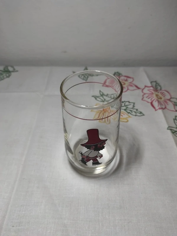 Retro sběratelská sklenička - Rumcajs