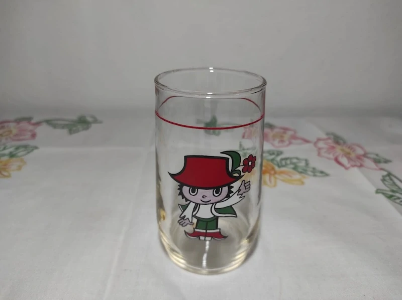 Retro sběratelská sklenička - Cipísek 