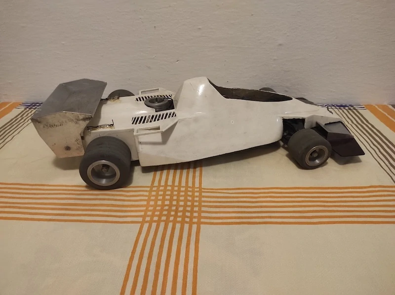 Retro RC formule – nálezový stav