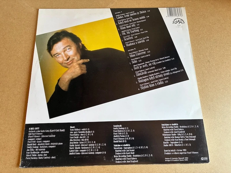 LP Karel Gott – Když muž se ženou zpívá