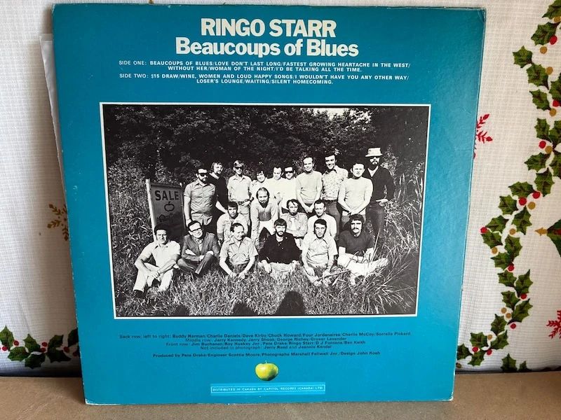 Ringo Starr – Beaucoup of Blues LP
