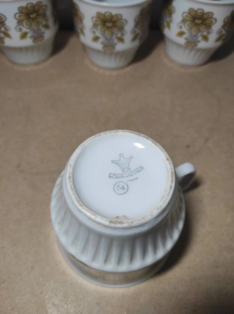 Retro hrníčky Dubí 