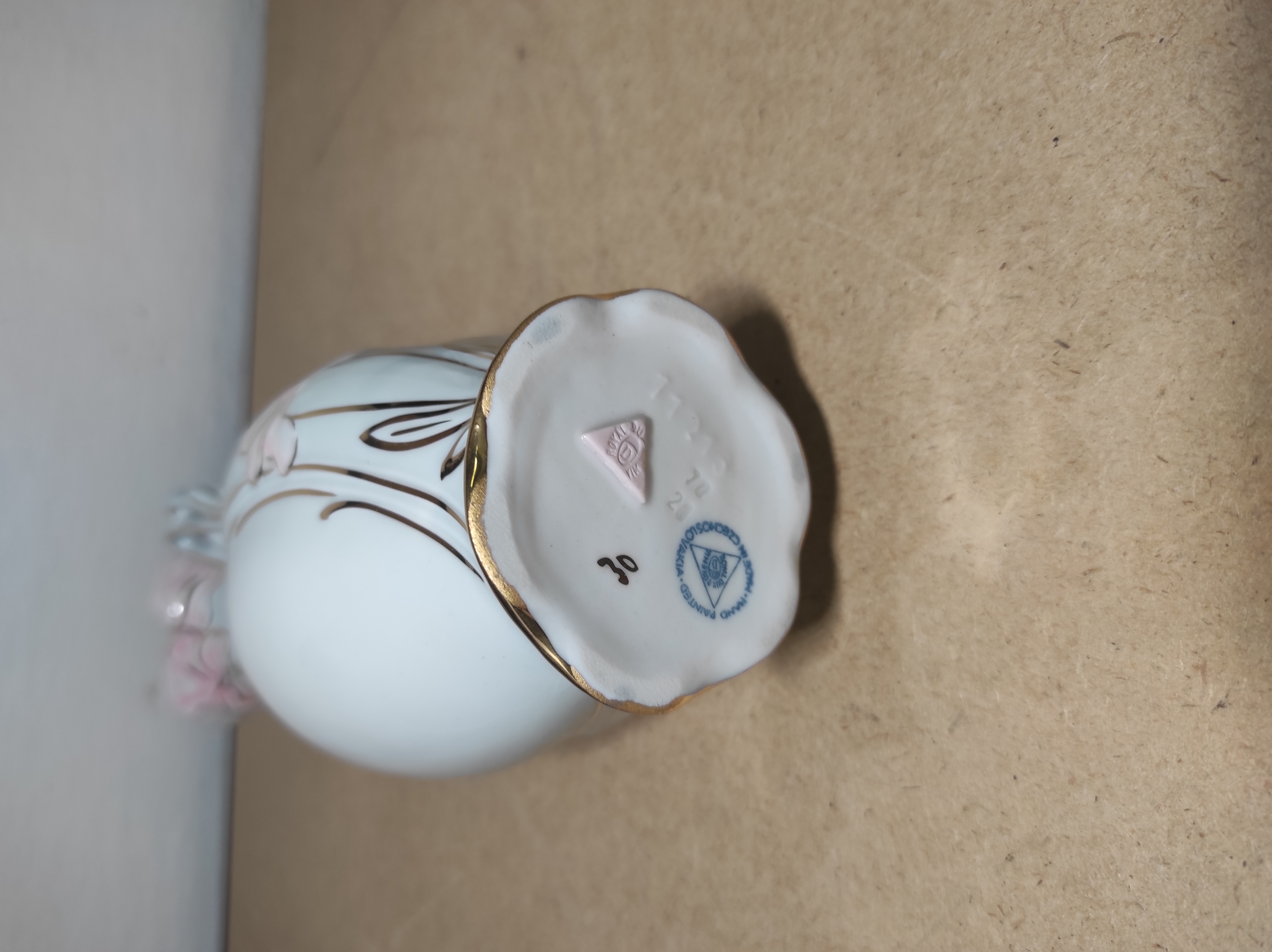 Secesní váza - porcelán Royal Dux