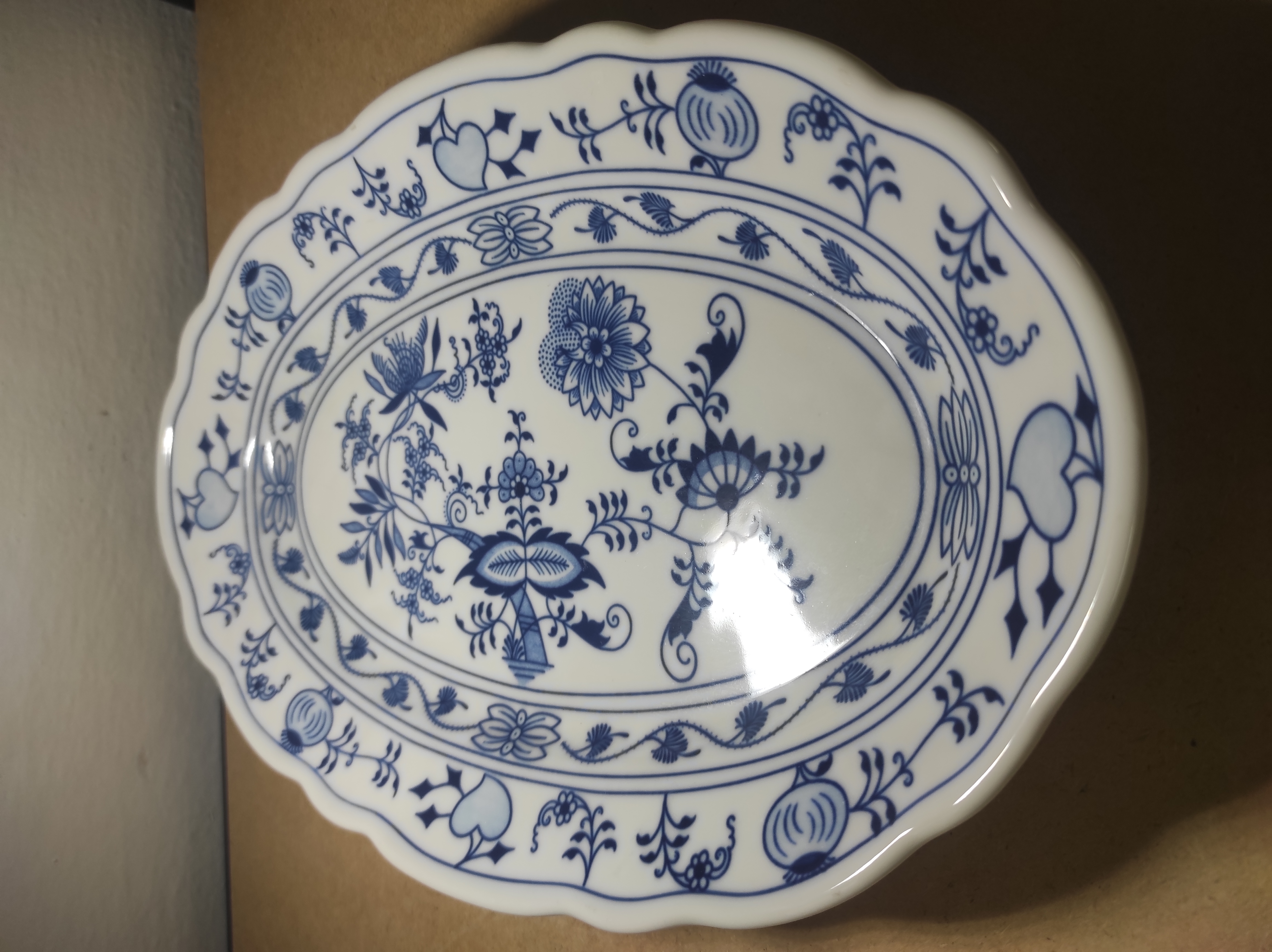 Cibulák Dubí - oválný tác, podnos 