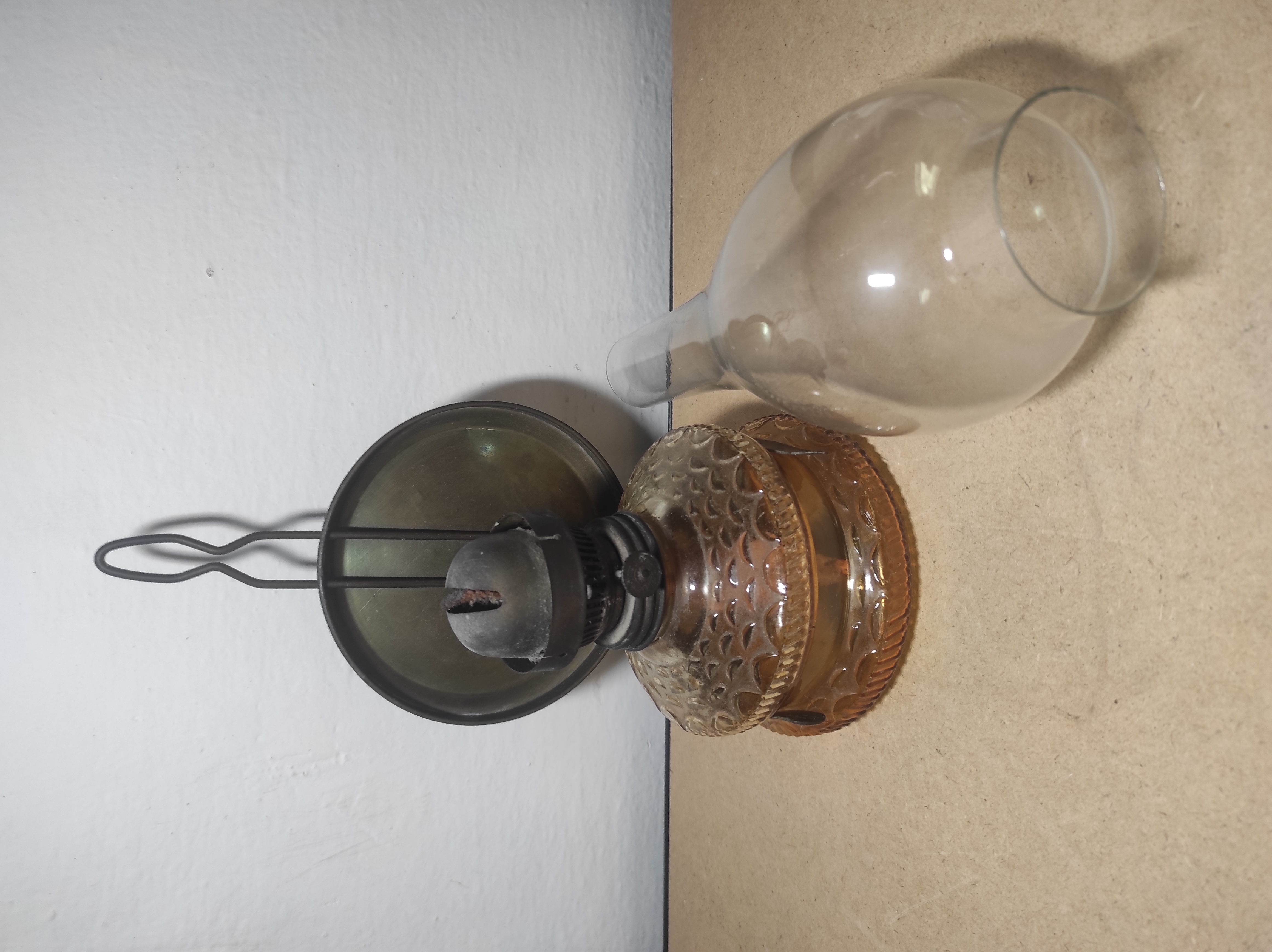 Stará petrolejová lampa 