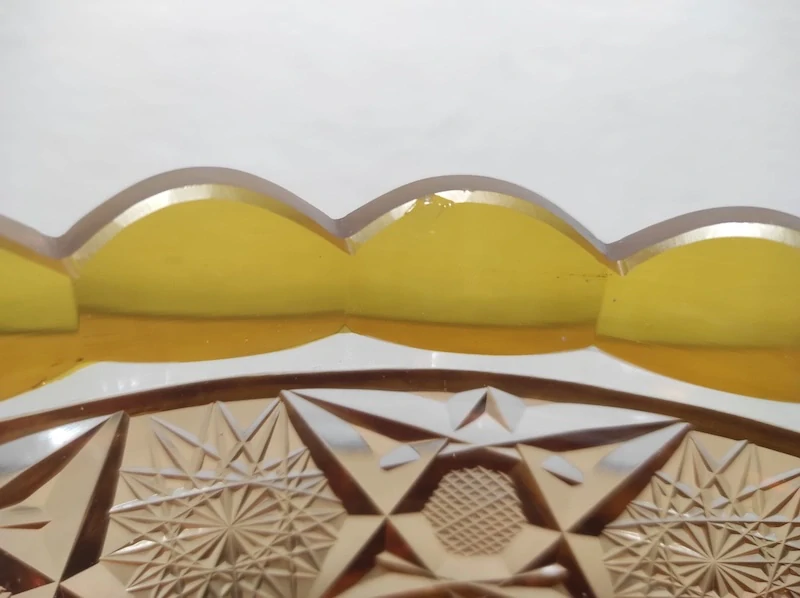 Mísa broušené sklo 