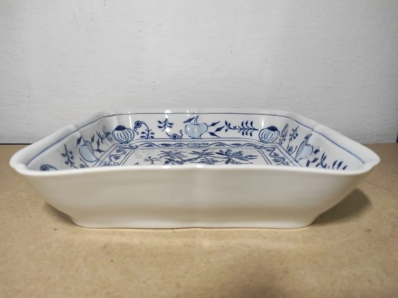 Cibulák čtvercová mísa 