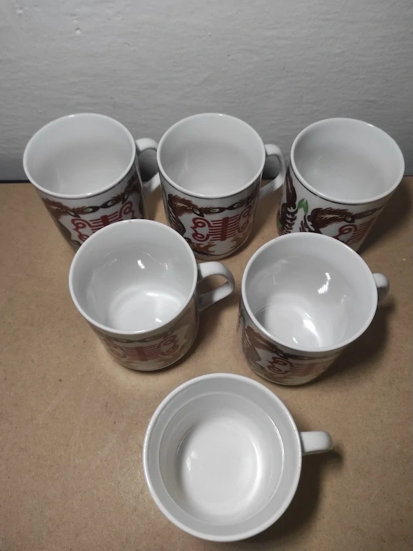 Porcelánové hrníčky Made in China