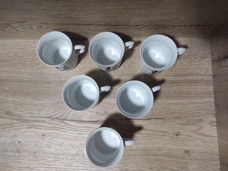 Retro hrníčky Rokoko, Dubí 