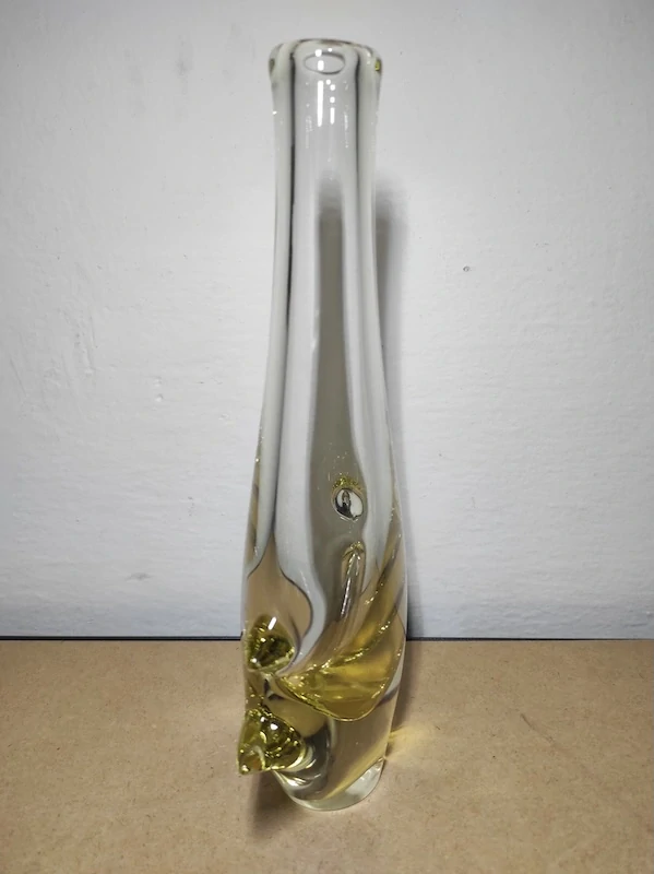 Váza hutní sklo - Klinger 