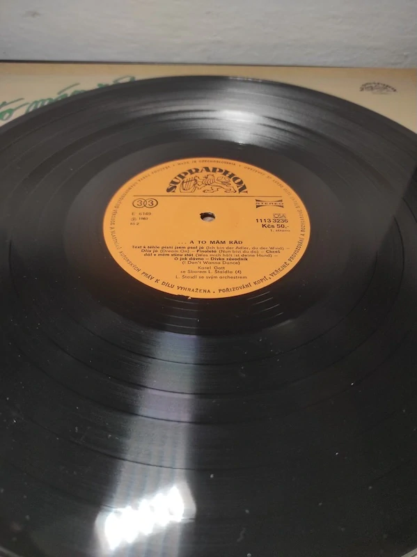 LP Karel Gott - a to mám rád 