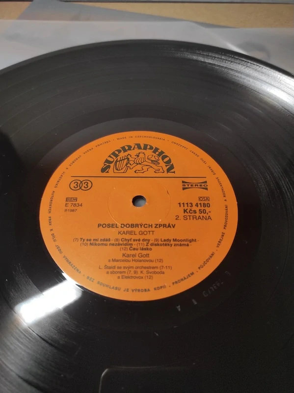 LP Karel Gott - Posel dobrých zpráv 