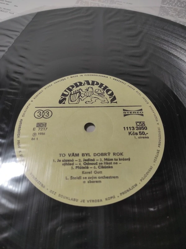 LP Karel Gott - To vám byl dobrý rok
