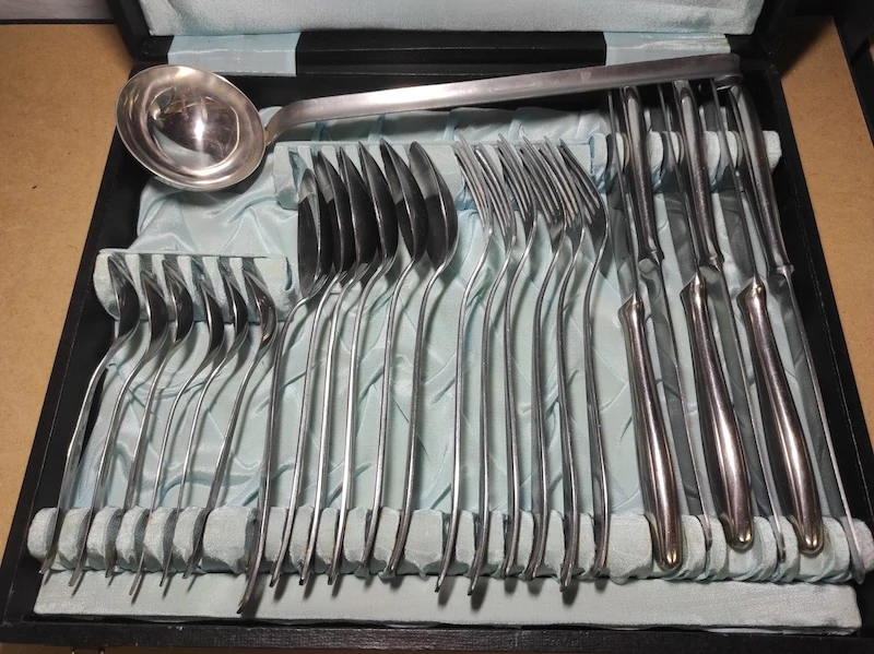 Příbory sada v kufříku Sandrik Anticorro 