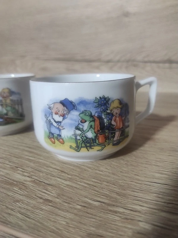 Retro hrníčky 2 ks