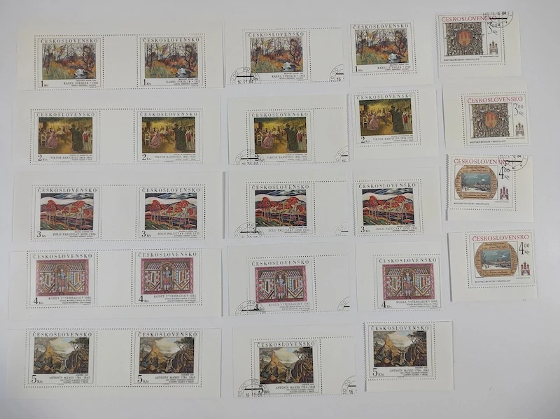 Známky Československo 1984