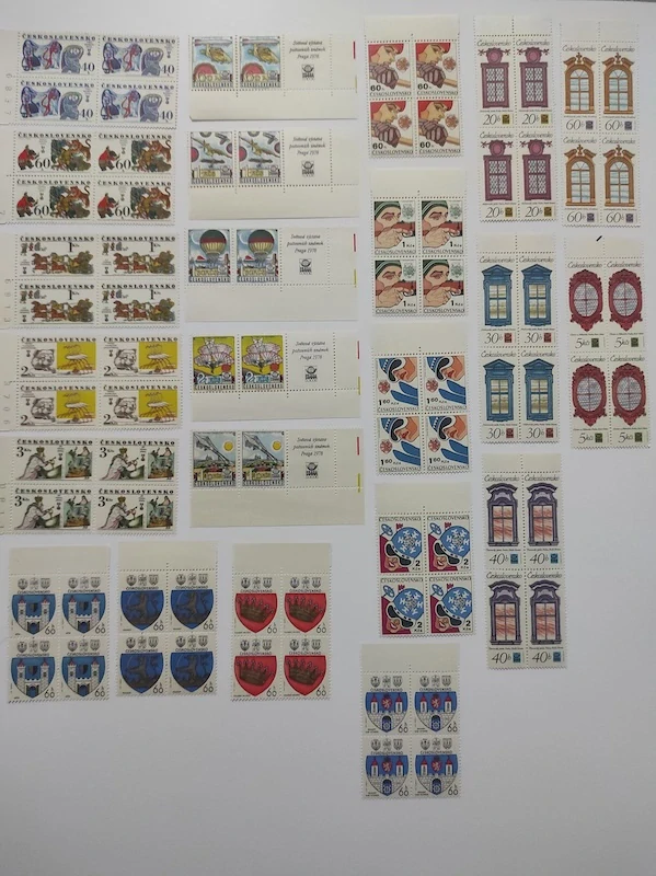 Známky Československo 1977