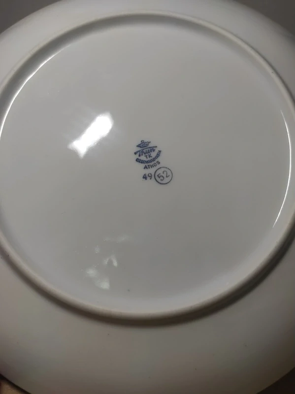 Dětský porcelánový talíř Dr. Bolíto