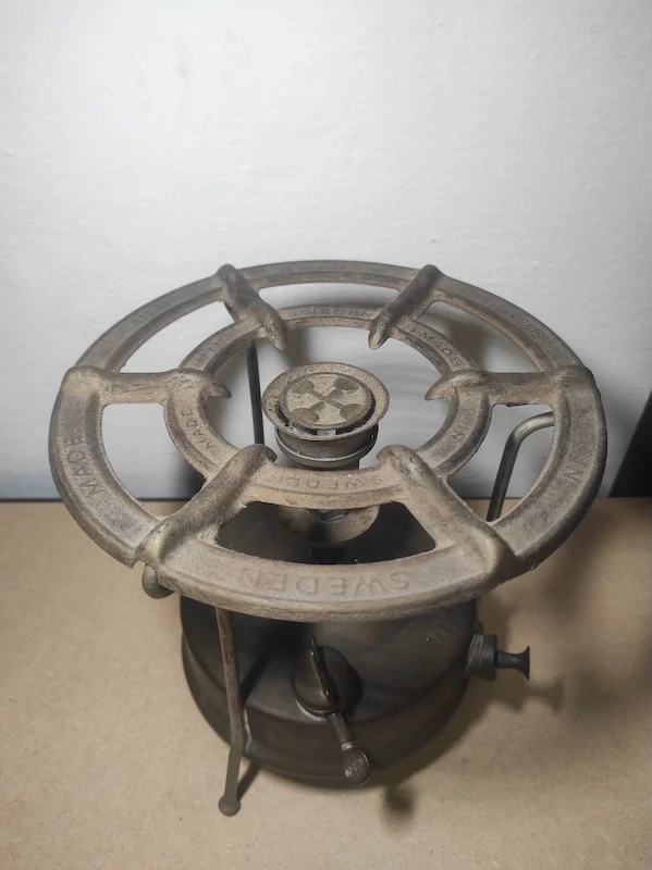 Starý hořák - vařič Optimus Sweden 