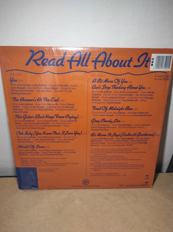 LP George Harrison - Extra Texture 