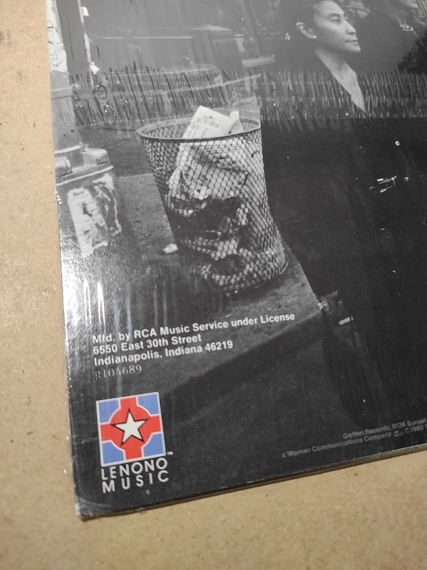 John Lennon Double Fantasy Yoko Ono 